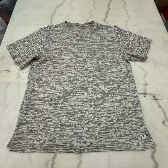 BCG Men's Short Sleeve Gray Patterned Tee - Picture 1 of 3